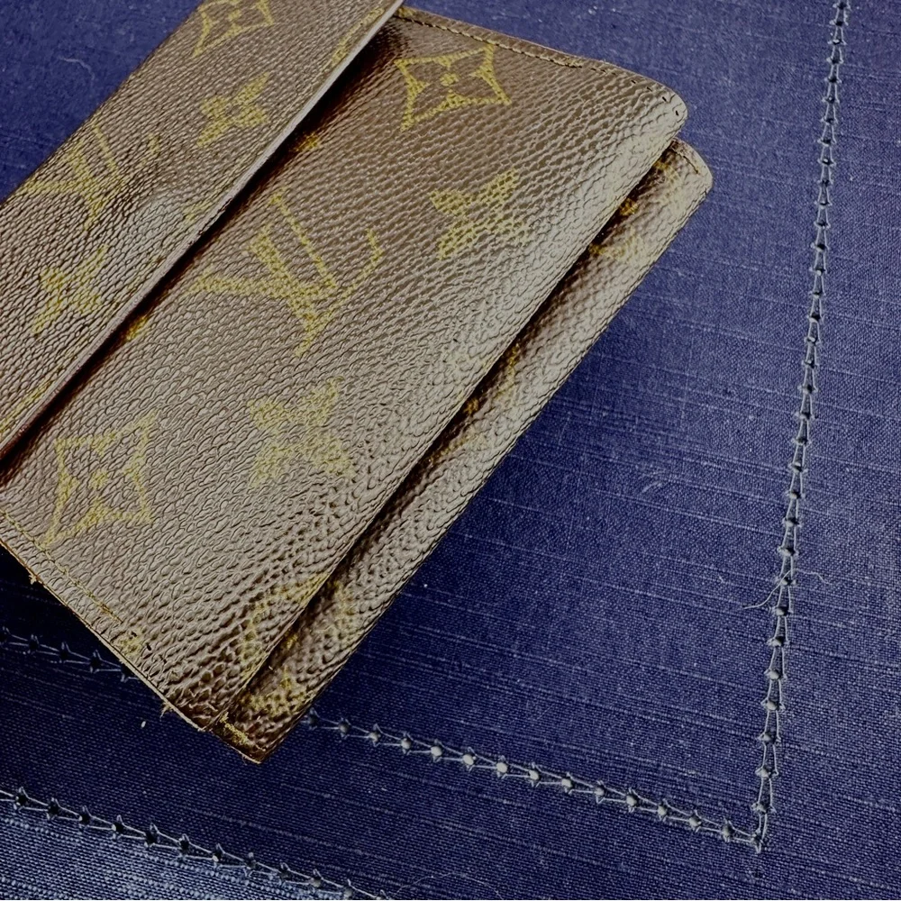 AUTHENTIC Louis Vuitton Vintage Porte-Valeurs Cartes Crédit.Elise wallet.
